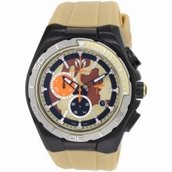 TechnoMarine Men's 110072 Cruise Steel Camouflage Chronograph Sand Camouflage Di 7640133232751