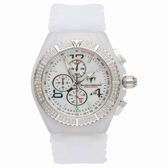 TECHNOMARINE UNISEX CRUISE CHRONOGRAPH 2 BANDS 96 GENUINE DIAMONDS 44mm 108029