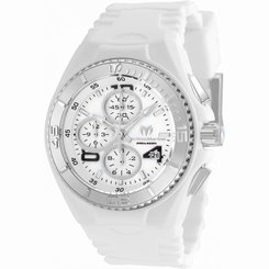 TECHNOMARINE WOMEN'S CRUISE 40MM WHITE SILICONE BAND QUARTZ WATCH TM-115293