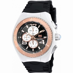 TECHNOMARINE MEN'S CRUISE 46MM SILICONE BAND STEEL CASE QUARTZ WATCH TM-115303