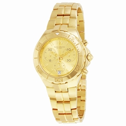 Technomarine Sea Pearl Chronograph Gold Dial Ladies Watch 715004