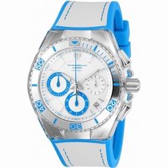 TECHNOMARINE MEN'S CRUISE 46MM CANVAS BAND STEEL CASE QUARTZ WATCH TM-115337