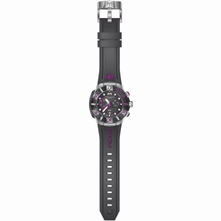 TECHNOMARINE MEN'S TECHNOMARINE BLACK SILICONE BAND SWISS QUARTZ WATCH 515017