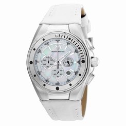 TECHNOMARINE WOMEN'S TECHNOMARINE LEATHER BAND STEEL CASE QUARTZ WATCH 215033