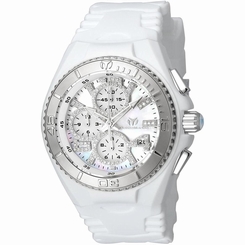 TECHNOMARINE WOMEN'S CRUISE DIAMOND 40MM SILICONE BAND QUARTZ WATCH TM-115271