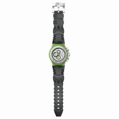 Technomarine TM-115193 Gent's Black Strap Silver Dial Dive Watch