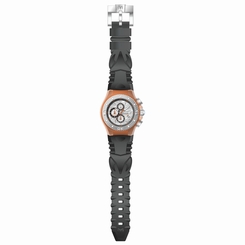 Technomarine TM-115194 Gent's Chrono Black Strap Silver Dial Watch