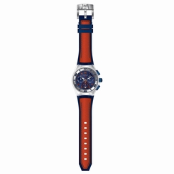 Technomarine TM-115020 Unisex Orange & Blue Band Chrono Dive Watch