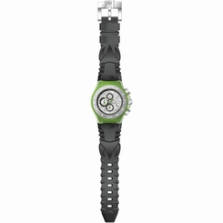 TECHNOMARINE MEN'S TECHNOMARINE SILICONE BAND STEEL CASE QUARTZ WATCH 115193