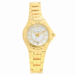Technomarine TM-715009 Lady's Yellow Gold Steel MOP Dial Watch