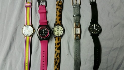 5 Designer Womens Watch - TechnoMarine - DKNY - ANNE KLEIN - 21 JEWELS SALE