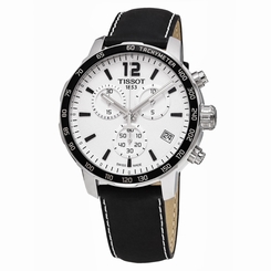 Tissot Men's T095.417.16.037.00 Quickster White Dial Swiss Quartz Watch