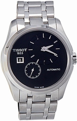 Tissot Men's T0354281105100 Couturier Analog Swiss Automatic Silver Watch