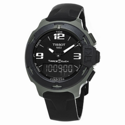 Tissot Men's T081.420.97.057.01 T-Race Touch Black Dial Swiss Quartz Watch