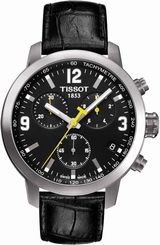 NEW MEN'S TISSOT PRC200 CHRONOGRAPH SAPPHIRE ANALOG WATCH T055.417.16.057.00 7611608258439