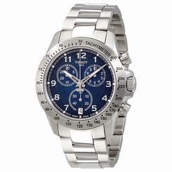 New Tissot V8 GTS Blue Dial Chronograph Mens Watch T1064171104200