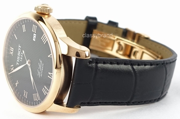Tissot T41542353 / T41.5.423.53 Rose Plated Le Locle Automatic Men's Watch -NEW 7611618467463