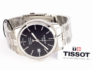Tissot Titanium T0494104405100 PR 100 Men's Watch with Black Dial - NEW