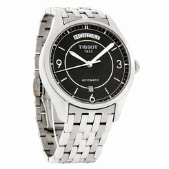 Tissot T-One Series Mens Black Dial Automatic Watch T038.430.11.057.00 7611608240793