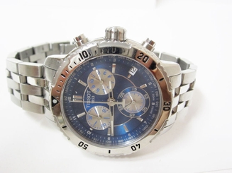 Tissot Men's PRS 200 Blue Chronograph Dial Watch - T0674171104100