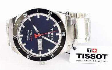 Fake AAA  Tissot Blue Dial T0444302104100 PRS 516 Automatic Day and Date Men's Watch Watch