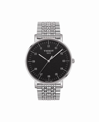 Tissot Everytime T109.610.11.077.00 Black/Silver Stainless Steel Analog Quartz