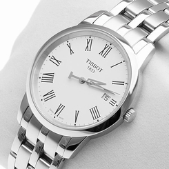 NEW MEN'S TISSOT CLASSIC DREAM ANALOG SAPPHIRE WATCH T033.410.11.013.01 758499239813