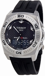 Tissot Racing-Touch Men's Black Carbon Quartz Watch T0025201720101 7611608256602
