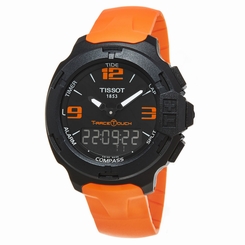 Tissot Men's T081.420.97.057.02 T-Race Touch Black Dial Swiss Quartz Watch