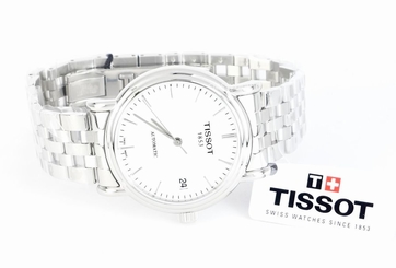Tissot T95148391 Jungfraubahn Carson Automatic Silver Dial Men's Watch NEW