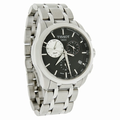 Tissot Couturier Mens Blk Swiss Chrono Quartz Watch T035.439.11.051.00 758499236911