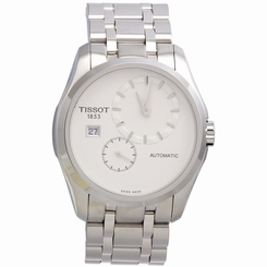 Tissot Couturier Men's Silver Dial Stainless Steel Watch T0354281103100