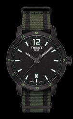 Tissot Quickster Green Black Quartz Analog Men's Watch T095.410.37.057.00