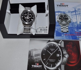 Tissot Men's T069.417.44.051.00 Analog Display Swiss Quartz Silver Watch (337705