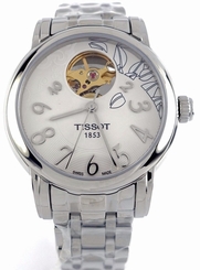 Tissot T0502071103200 Lady Heart Automatic Women's Silver Dial Watch New
