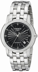 Tissot Men's T97148351 T-Classic Black Dial Watch New