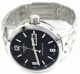 Tissot T0554301105700 PRC 200 Automatic Black Dial Bracelet Men's Watch