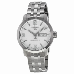 Tissot T0554301101700 Mens White Dial Analog Automatic Watch 7611608263860