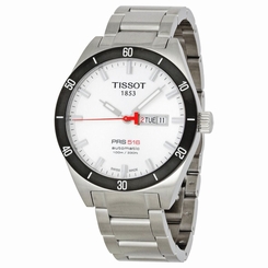 Tissot T0444302103100 T-Sport PRS 516 Day Date Men's Silver Dial Automatic Watch