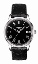 Tissot Classic Dream Gent T033.410.16.053.01 Black/Black Leather Analog Quartz