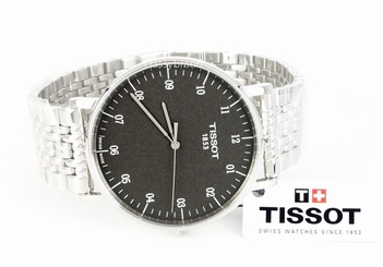Tissot T-Classic Men's Watch Charcoal/Gray Dial T1096101107700, 42mm Case - New