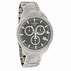 Tissot Mens Titanium Gray Dial Chronograph Swiss Quartz Watch T069.417.44.061.00