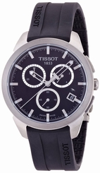 Tissot T0694174705100 T-Sport Chronograph Date Men's Titanium Black Rubber Watch