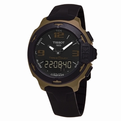 Tissot Men's T081.420.97.057.06 T-Race Touch Black Dial Swiss Quartz Watch
