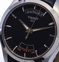 NEW MEN'S TISSOT COUTURIER 25 JEWEL AUTOMATIC SAPPHIRE T035.407.16.051.01