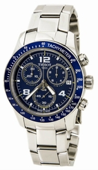 Tissot T-Sport V8 Blue Dial Chronograph Men Watch T0394171104702 New in Box