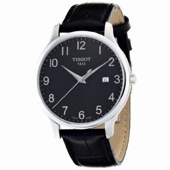Tissot Men's TIST0636101605200 T Classic Analog Display Swiss Quartz Black Watch