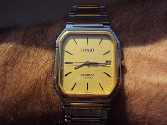 Vintage mens Tissot Seastar Quartz Eta Cal. 255 411 6 J. Swiss Made
