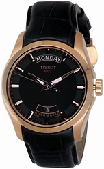 Tissot Couturier Automatic Day and Date Black Dial Mens Watch T035.407.36.051.00