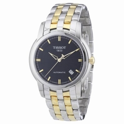 Tissot T97248351 Mens Black Dial Automatic Watch with Stainless Steel Strap 7611608214749